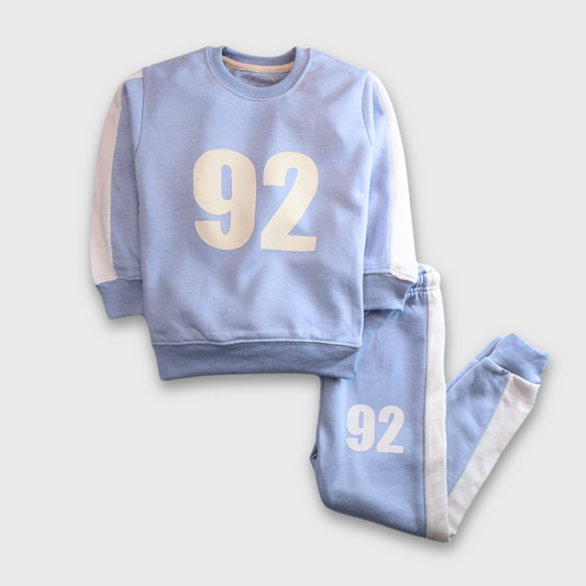 Sky Blue '92' Pajama Set