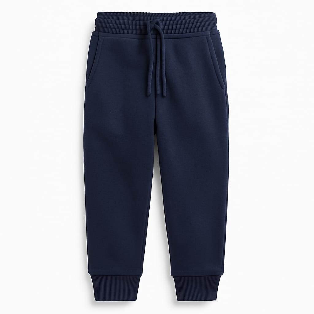 Classic Navy Fleece Joggers