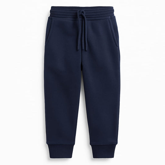 Classic Navy Fleece Joggers