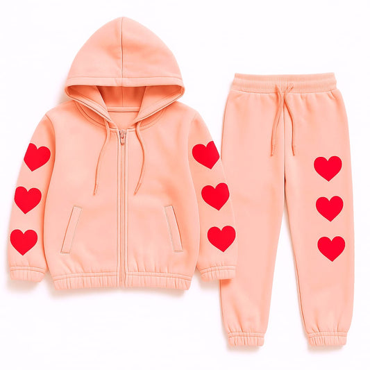 Little Lovebug Fleece hoodie Set