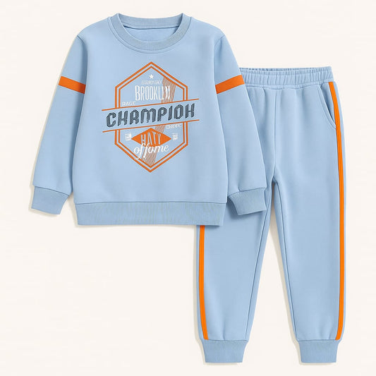 Brooklyn Champion Tracksuit – Light Blue