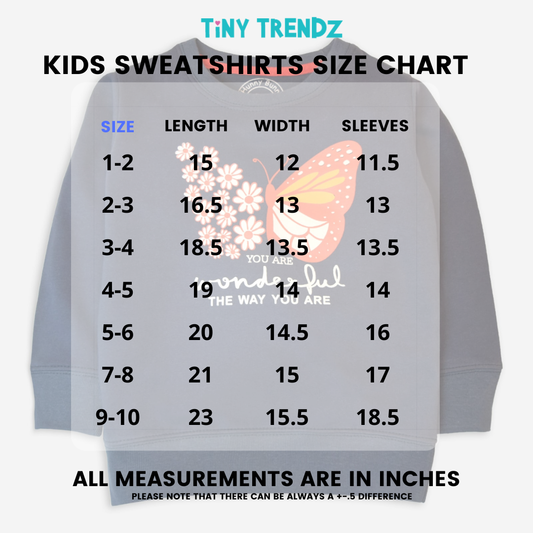 Wonderful kids sweatshirt Green Tinytrendz.pk