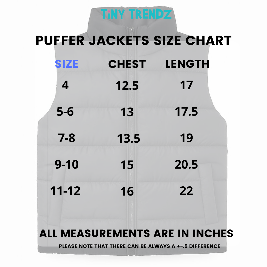 Kids Black Puffer Vest – Warm, Lightweight Winter Gilet