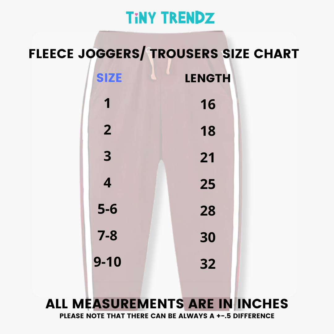 Blush Pink Fleece Joggers with White Side Stripes – TinyTrendz